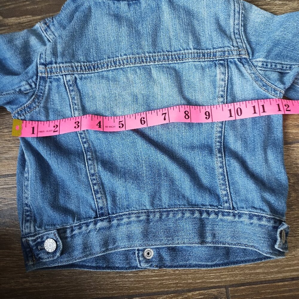 GAP Organic MF Medium Light Denim Jacket | Size 18-24 months - Picture 13 of 14
